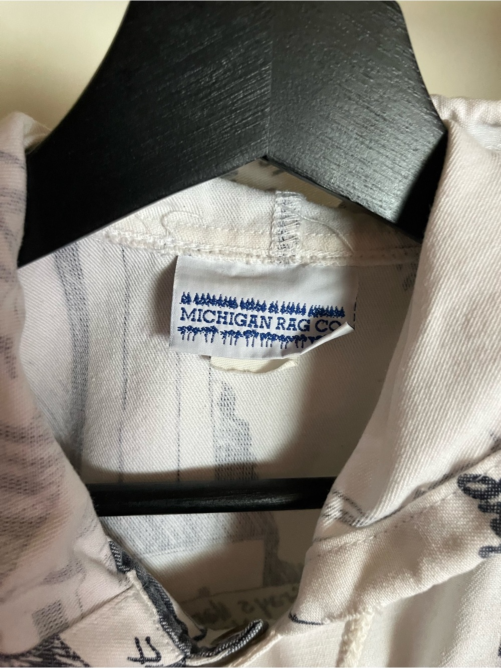 Vintage West Coast Lighthouse Print Jacket - Picture 4 of 5